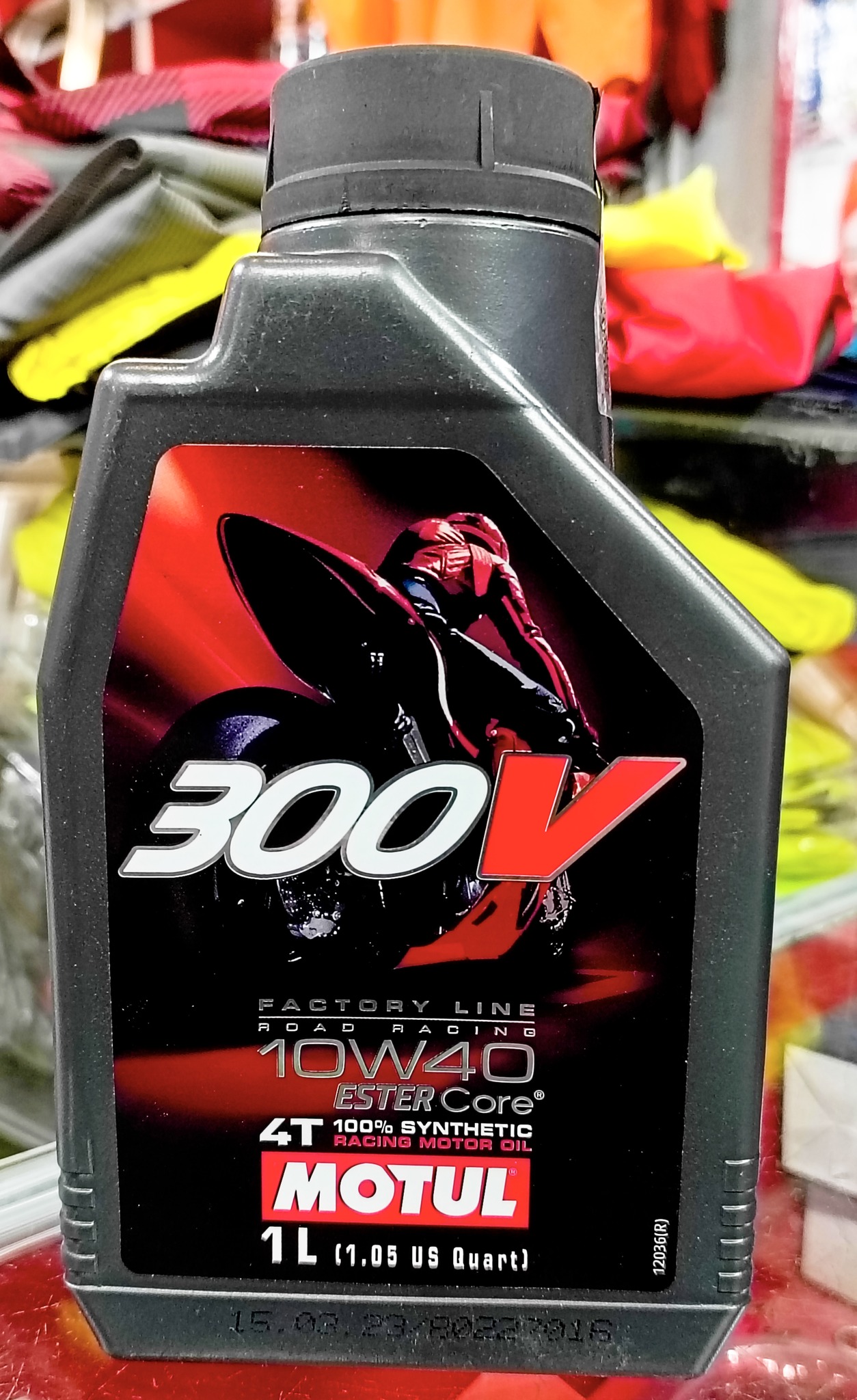 Motul 300V Factory Line 4T 10W-40 Ester Core Engine Oil (1L)