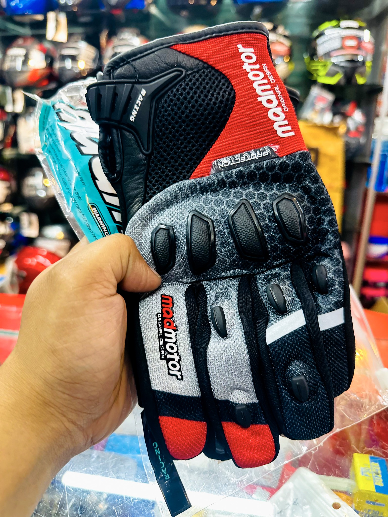 MADMOTOR MT-21 professional full-finger riding gloves
